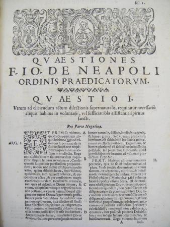 ANTIQUE BOOK 1618 QUAESTIONES VARIAE PARISIIS DISPUTATAE THEOLOGY