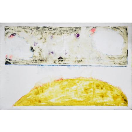 Mario Schifano, Senza Titolo (Paesaggio Anemico), 1978-1980, Smalti e pastello su tela, 70 × 100 cm - foto 3