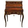 STUNNING WRITING FLAP DESK IN ROSEWOOD AND INLAID WOOD 19TH CENTURY STAMPED - photo 2