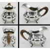 OLD SILVER 800 TEA AND COFFEE SET - photo 3