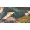 ANTIQUE PAINTING OIL ON CANVAS MARY MAGDALEN PENITENT 19TH CENTURY - photo 5