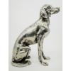 A PAIR OF GUCCI SILVER PLATED METAL DOGS - photo 2