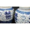 PAIR OF CHINESE CELADON BLUE AND WHITE PORCELAIN POTS - photo 7