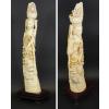 BIG AND ANTIQUE CHINESE SCULPTURE - GUANYIN - IVORY TUSK - photo 22