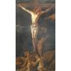 ANTIQUE GENOESE SCHOOL PAINTING - CRUCIFIXION - OIL ON CANVAS - 17TH CENTURY - photo 8