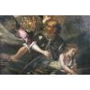 ANTIQUE PAINTING OIL ON CANVAS - SACRIFICE OF ISAAC - 17TH CENTURY - photo 2