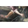 ANTIQUE PAINTING OIL ON CANVAS - SACRIFICE OF ISAAC - 17TH CENTURY - photo 4