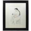 Fernando Botero - Mamma che allatta - Tecnica mista su carta - foto 1