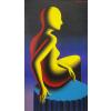 Mark Kostabi - Goddess of confirmation - Painting oil on canvas - photo 1