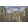 Maurice Utrillo (1883-1955) - Les ruines du Chateau de Chalucet - Olio su cartone - foto 3