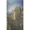 Maurice Utrillo (1883-1955) - Les ruines du Chateau de Chalucet - Olio su cartone - foto 7