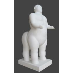 Fernando Botero, Centaur, 2013, Marble sculpture, 62.5 × 37.5 × 25 cm