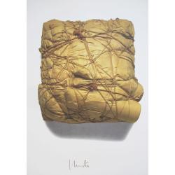 Christo, Packing, 2003, Screen printing paper, 84 × 59.3 cm