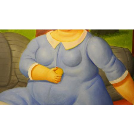 Fernando Botero, Breakfast on the Grass, 2016, Oil on canvas, 100 x 130 cm - photo 2