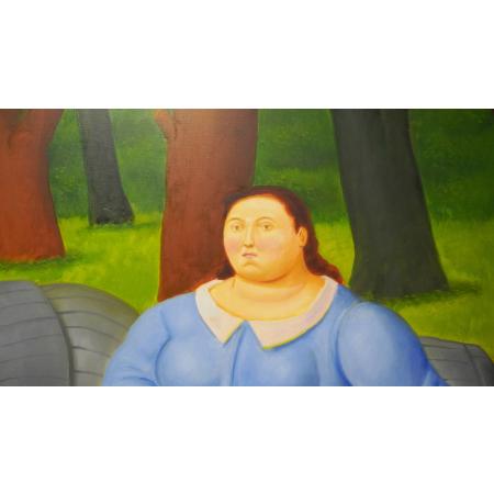 Fernando Botero, Breakfast on the Grass, 2016, Oil on canvas, 100 x 130 cm - photo 3