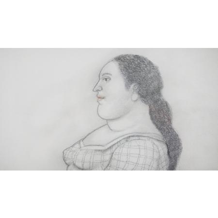 Fernando Botero, Woman with Red Nail Polish, 2006, Mixed media in paper, 41 × 31 cm - photo 2