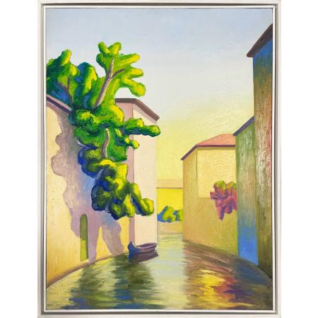 Salvo, Venice, 1984, Oil on canvas, 80 x 60 cm - photo 1