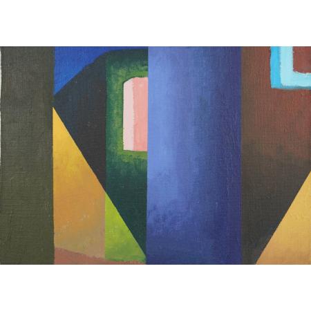 Salvo, Night in the City, 1980-1989, Oil on canvas, 35 × 25 cm - photo 1