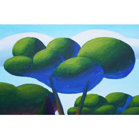 Salvo, Primavera (Paesaggio), 2007, Olio su tela, 70 × 50 cm - foto 3