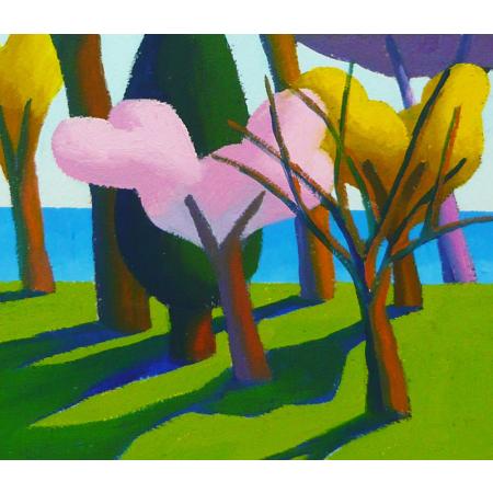 Salvo, Primavera, 2007, Olio su cartoncino, 35 × 25 cm - foto 1