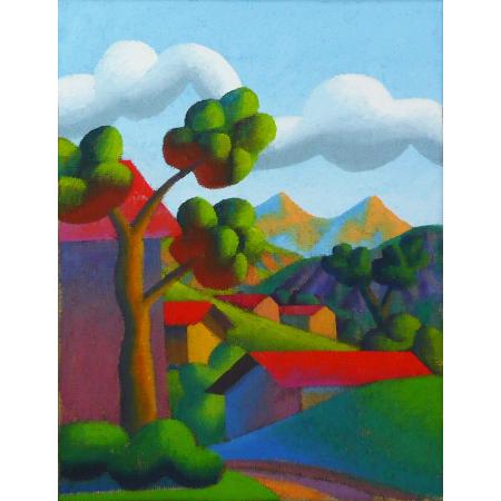 Salvo, The Valley, 2011, Oil on canvas, 40 x 30 cm