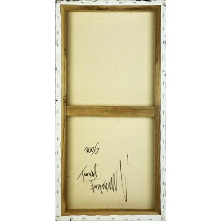 Tancredi Fornasetti, Senza Titolo, 2006, Acrilico su tela, 80 x 40 cm - foto 4