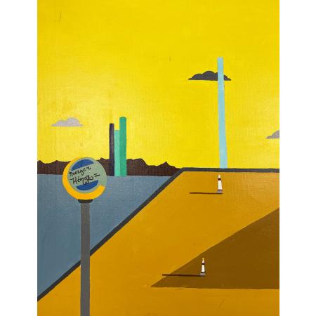 Tancredi Fornasetti, Burger King, 2007, Acrylic on canvas, 60 x 80 cm - photo 1