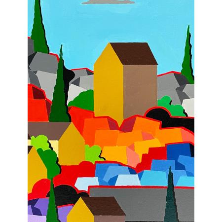 Tancredi Fornasetti, 4 Clouds, 2008, Acrylic on canvas, 80 x 60 cm - photo 3