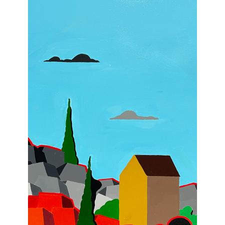 Tancredi Fornasetti, 4 Clouds, 2008, Acrylic on canvas, 80 x 60 cm - photo 4