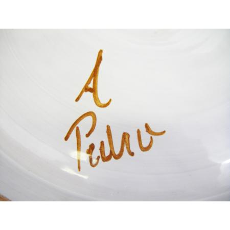 ALBISOLA POTTERY PLATE SIGNED - photo 5