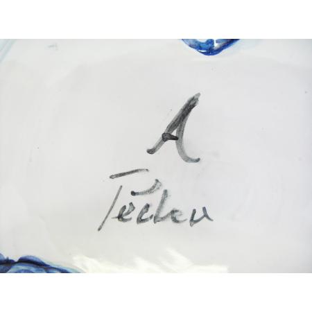 ALBISOLA POTTERY BOWL SIGNED - photo 9