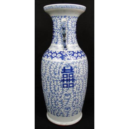 ANTIQUE BLUE AND WHITE CELADON CHINESE VASE 19TH CENTURY REF NO 0131 - photo 2