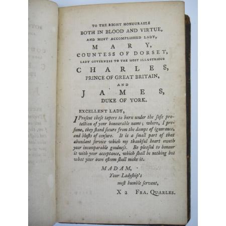 FRANCIS QUARLES EMBLEMES HIEROGLYPHIKES 18TH CENTURY EDITION - photo 2