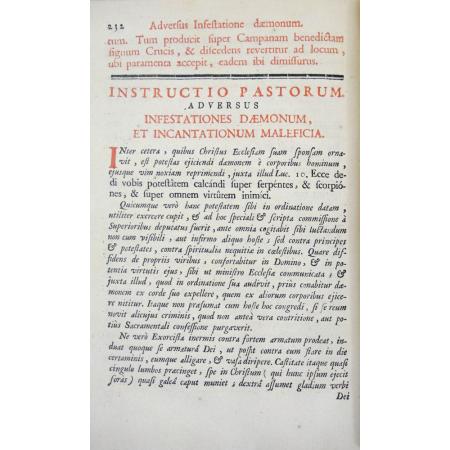 ANTIQUE BOOK 1835 PASTORALE RITUALI ROMANO ECCLESIASTICAL RITES AND EXORCISMS - photo 4