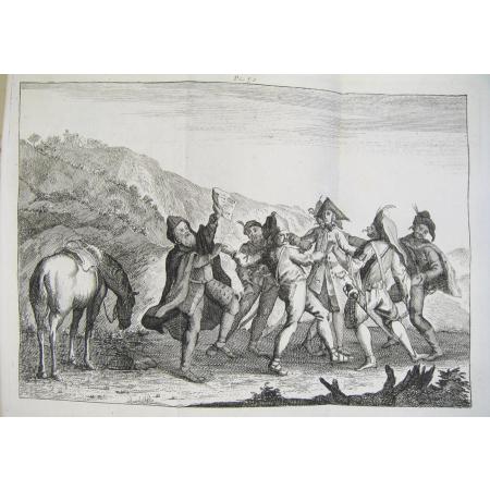 LIBRO ANTICO 1753 DELLA SECCATURA DISCORSI CINQUE FILOSOFIA E SATIRA - foto 6