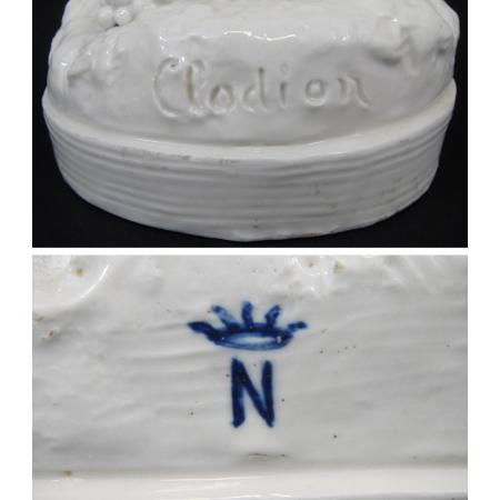 ANTIQUE CAPODIMONTE CLODION WHITE PORCELAIN SCULPTURE REF NO B0099 - photo 10