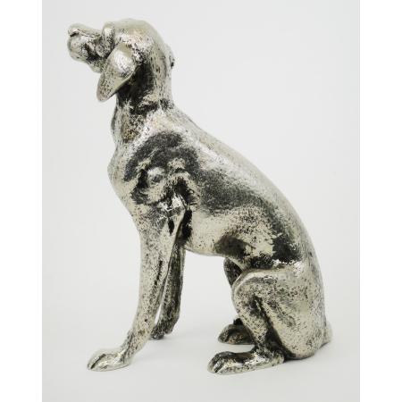 A PAIR OF GUCCI SILVER PLATED METAL DOGS - photo 4