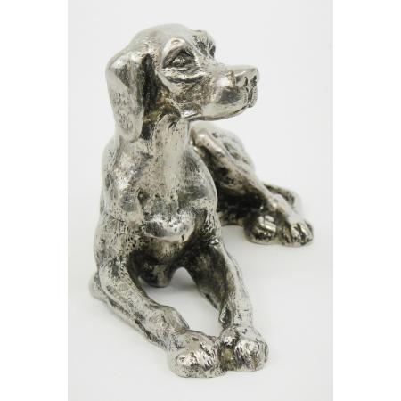 A PAIR OF GUCCI SILVER PLATED METAL DOGS - photo 6