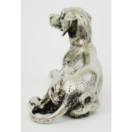 A PAIR OF GUCCI SILVER PLATED METAL DOGS - photo 7