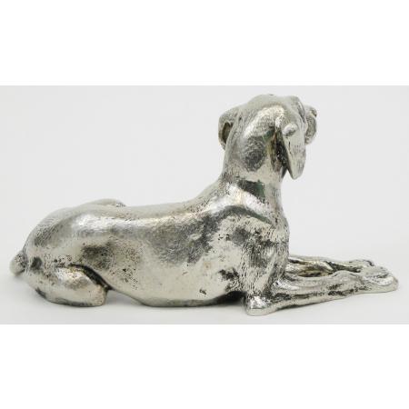 A PAIR OF GUCCI SILVER PLATED METAL DOGS - photo 8