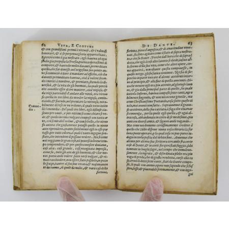 LIBRO ANTICO DANTE ALIGHIERI VITA NUOVA EDITIO PRINCEPS 1576 - foto 11