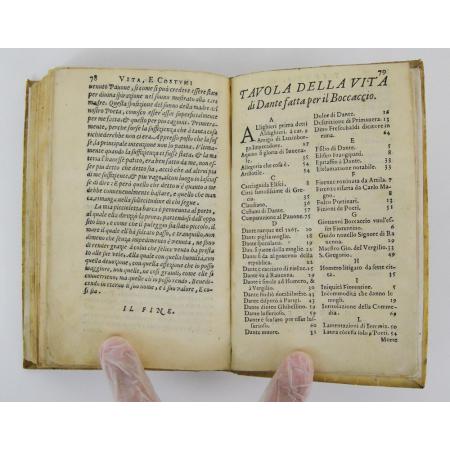 ANTIQUE BOOK DANTE ALIGHIERI NEW LIFE EDITIO PRINCEPS 1576 - photo 12