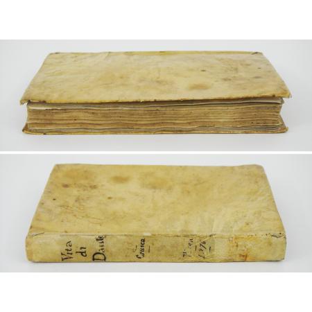 ANTIQUE BOOK DANTE ALIGHIERI NEW LIFE EDITIO PRINCEPS 1576 - photo 14