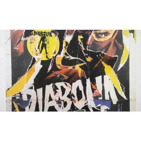 MIMMO ROTELLA DIABOLIK MULTIPLE DECOLLAGE ON SERIGRAPHIC SUPPORT - photo 2