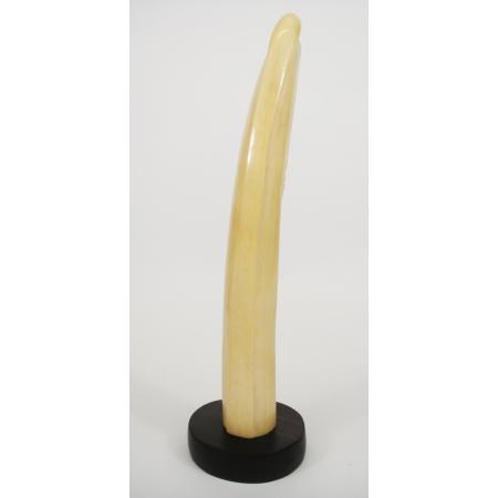 AFRICAN IVORY SCULPTURE - THE VIRGIN MARY - photo 3