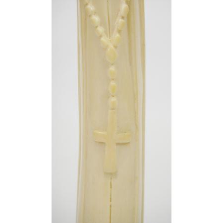 AFRICAN IVORY SCULPTURE - THE VIRGIN MARY - photo 7