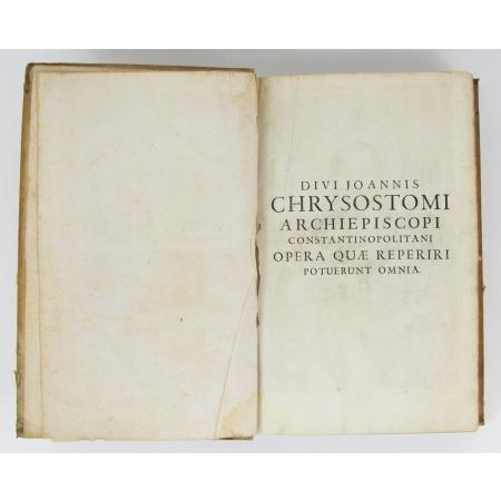 SAINT JOHN CHRYSOSTOM - OPERA OMNIA - 1687 - photo 2
