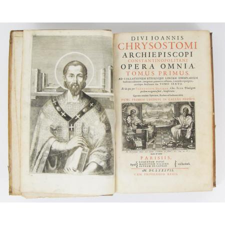 SAINT JOHN CHRYSOSTOM - OPERA OMNIA - 1687 - photo 3