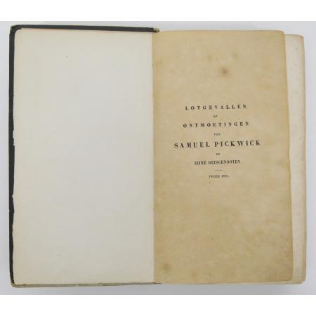 CHARLES DICKENS - IL CIRCOLO PICKWICK - PRIMA EDIZIONE OLANDESE - 1840 - foto 13