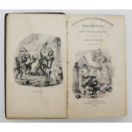 CHARLES DICKENS - IL CIRCOLO PICKWICK - PRIMA EDIZIONE OLANDESE - 1840 - foto 14